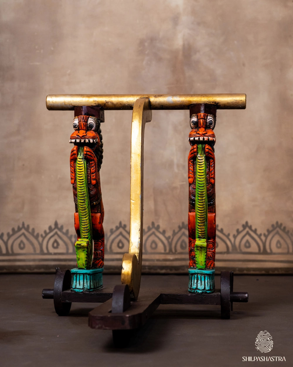 Heritage Handcrafted Wooden Baby Walker – Traditional Design