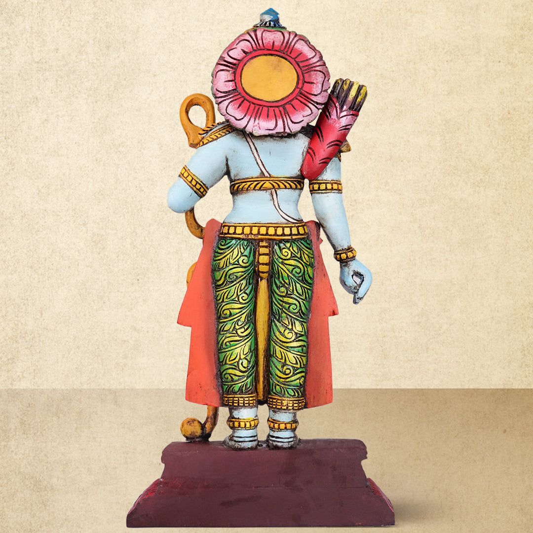 Sri Ramar,Seetha, Lakshmanan & Hanuman Set