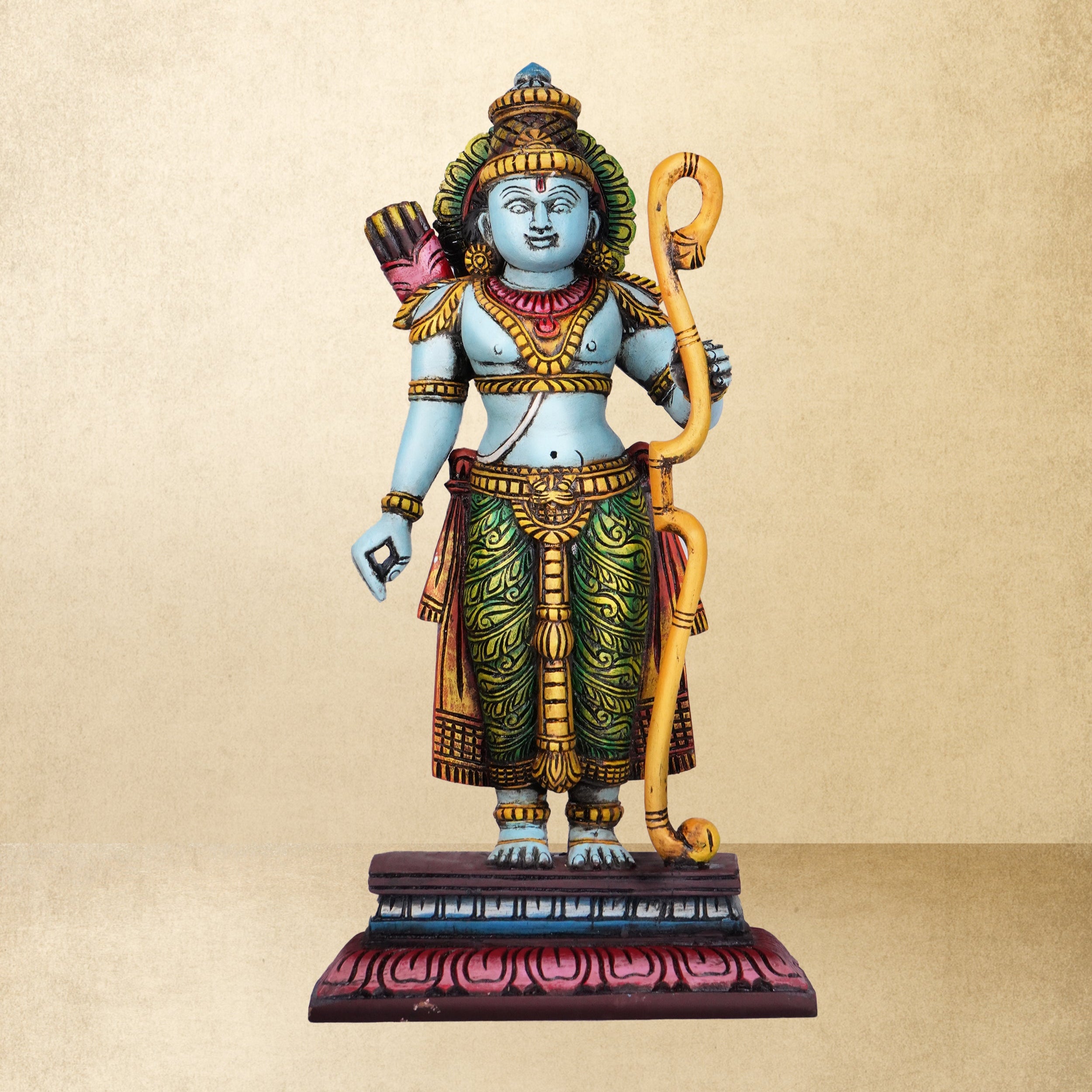 Sri Ramar,Seetha, Lakshmanan & Hanuman Set