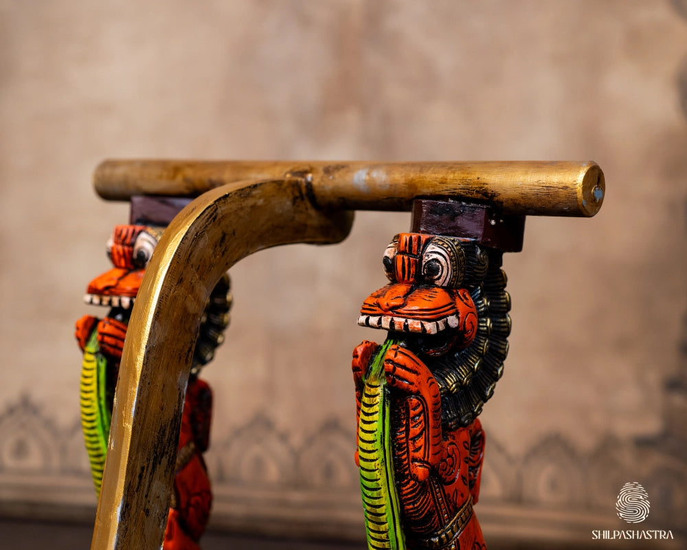 Heritage Handcrafted Wooden Baby Walker – Traditional Design