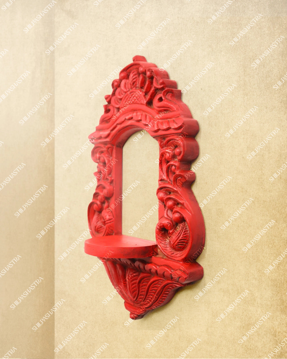 Mirror Frame - Red - Wall Panel