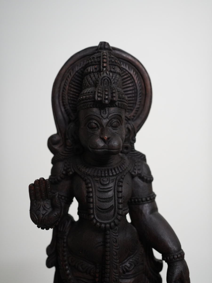 Lord Hanuman Idol - Handcrafted South Indian Art