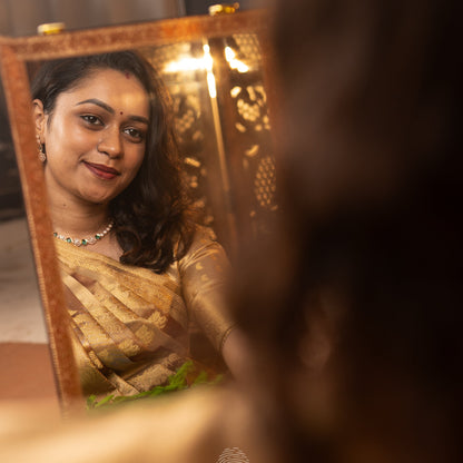 Saree Box - Pink Jacquard