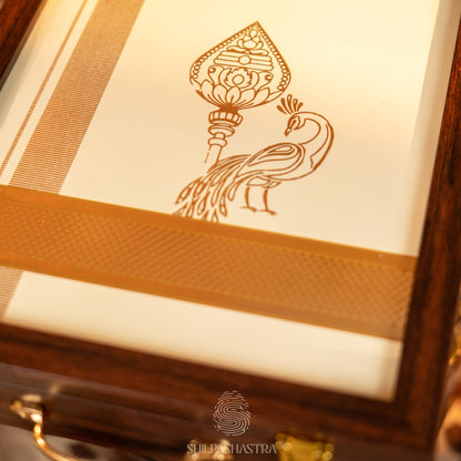 Veshti Box - Velum Mayilum Motif