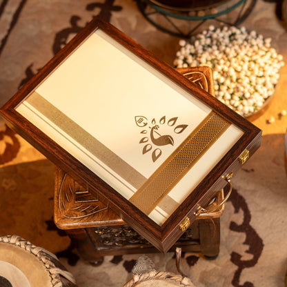 Veshti Box - Mayil Motif