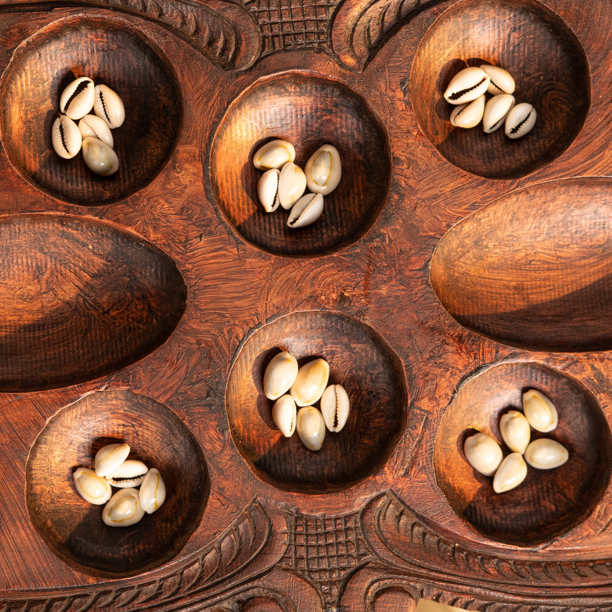 Palanguli Shell Handcrafted Rosewood Pallanguli – Parrot Motif – Shilpashastra