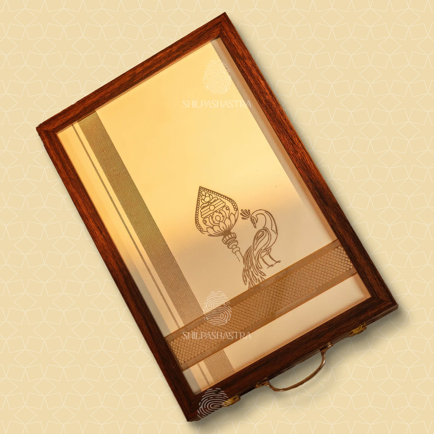 Veshti Box - Velum Mayilum Motif