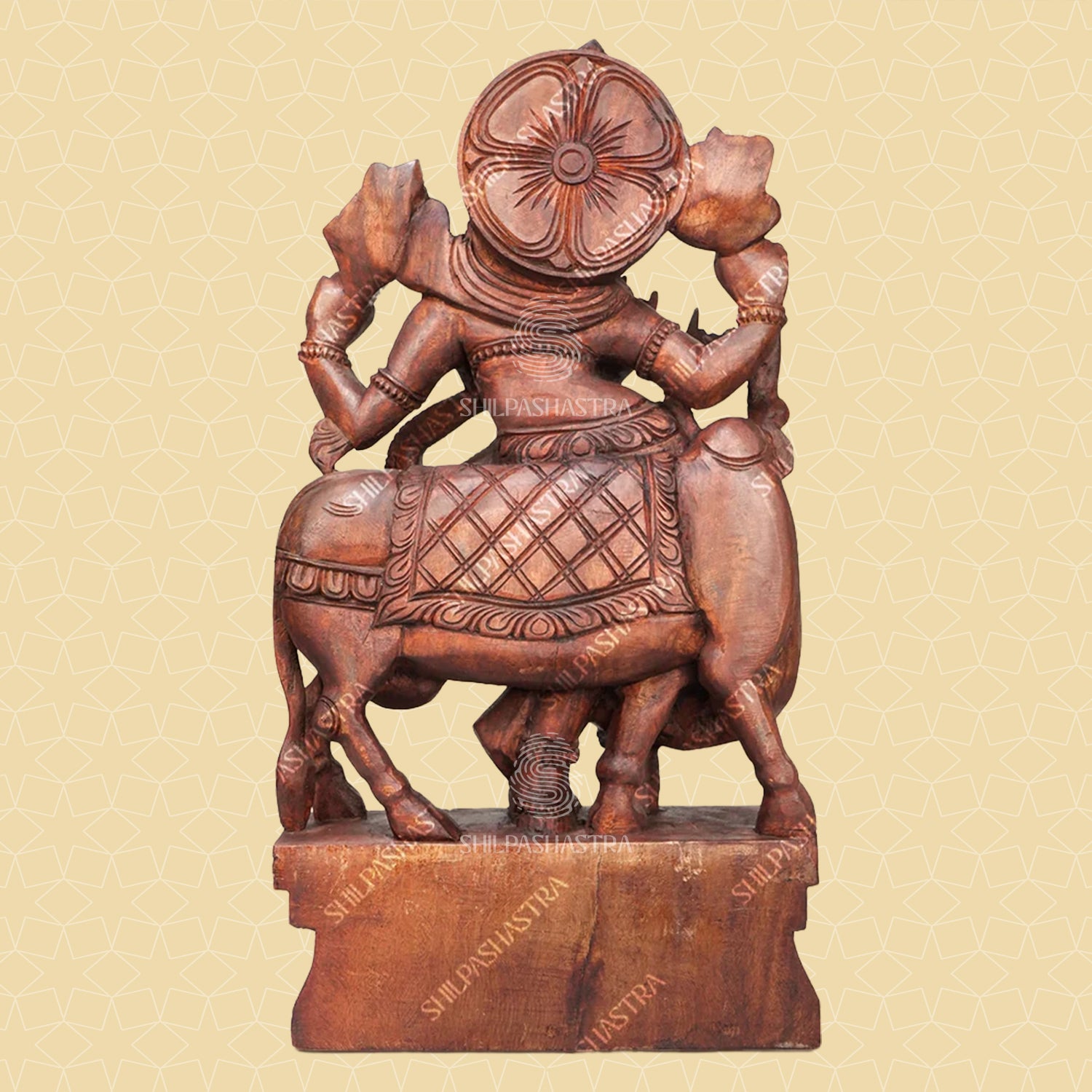 Venugopalan Handcrafted Wooden Idol