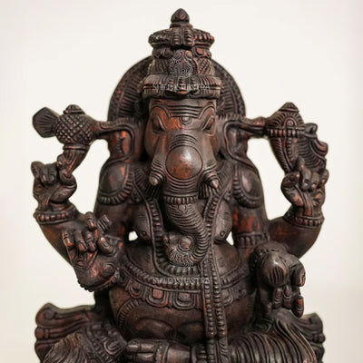 Sri Vinayaka Ganesha Idol – Handcrafted South Indian Art