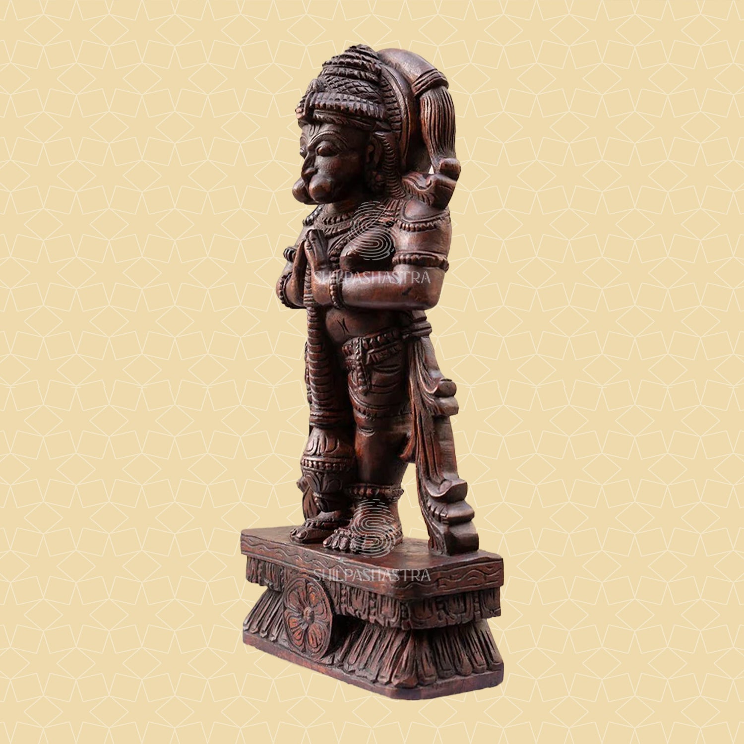 Lord Hanuman in Namaskara Mudra | Handcrafted