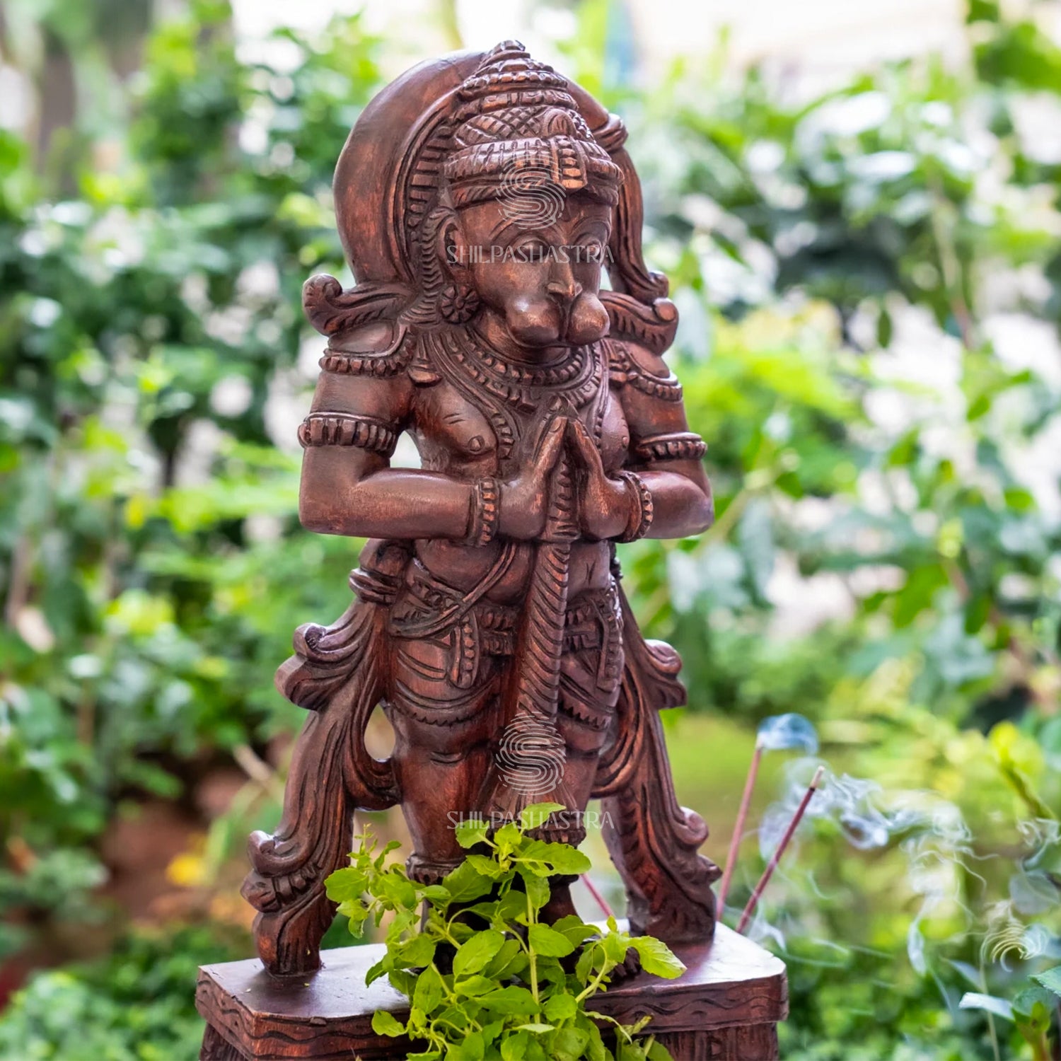 Lord Hanuman in Namaskara Mudra | Handcrafted