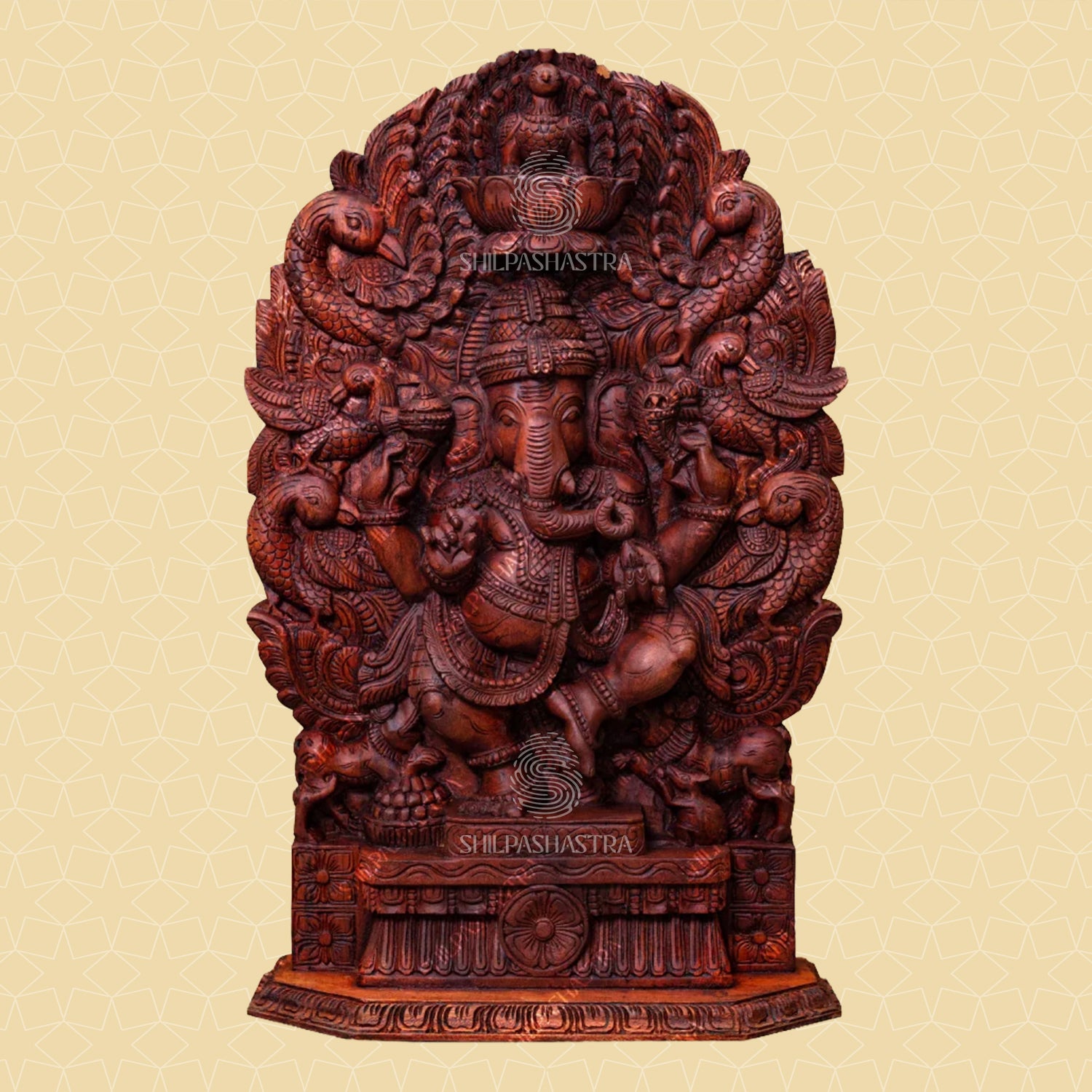 Narthana Ganapathy Handcrafted Wooden