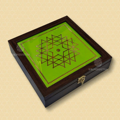 6x6 Inch Gold Foil Printed Jewel Box – Premium Heritage Gift & Jewellery Storage Box