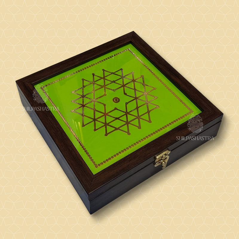 8x8 Inch Fiber Jewel Box – Compact Storage & Gift Box