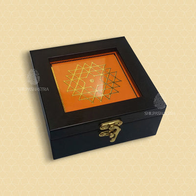 4x4 Inch Gold Foil Printed Jewel Box – Premium Jewellery & Gift Box