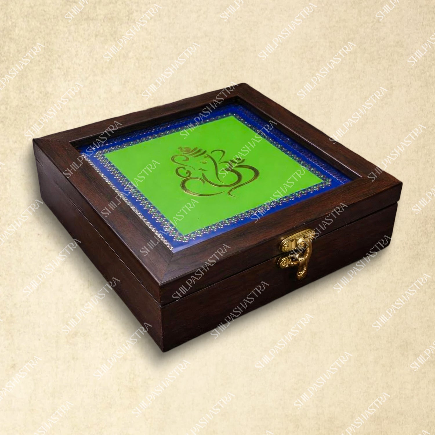 6x6 Inch Fiber Jewel Box – Compact Storage & Gift Box (Inner Size)