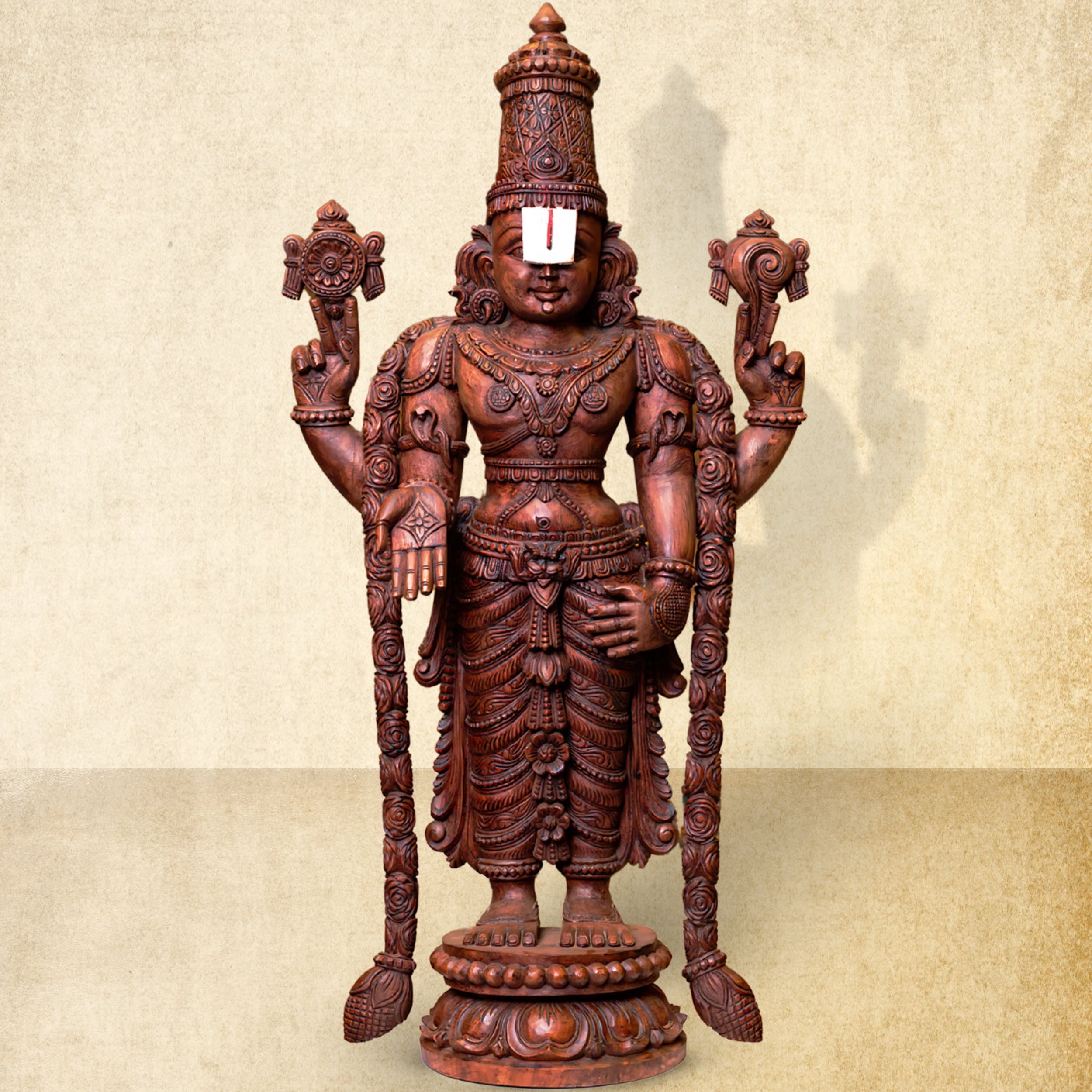 Shilpashastra_wood_scuplture_Kalyana Srinivasa Perumal