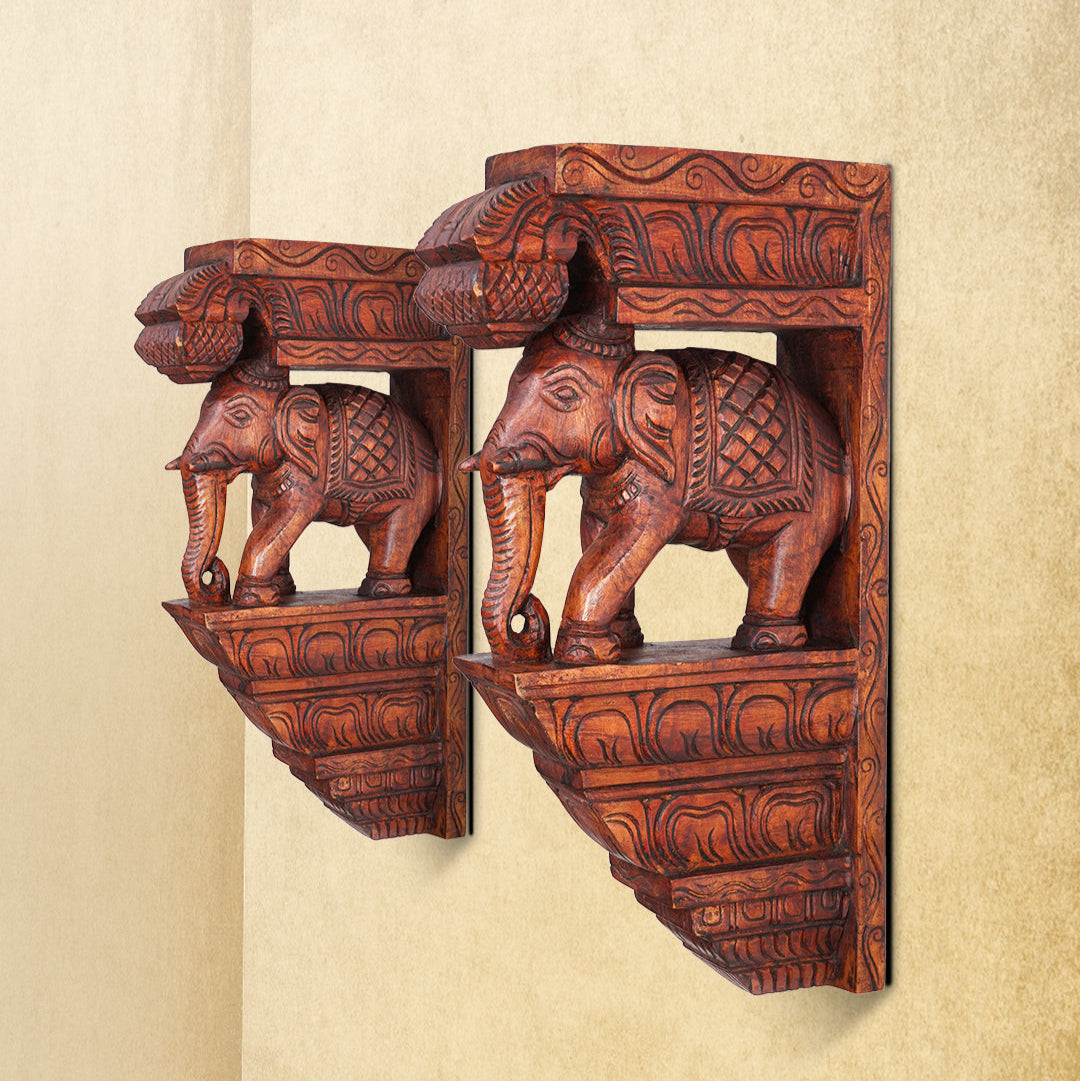 Shilpashastra_wood_scuplture_elephant