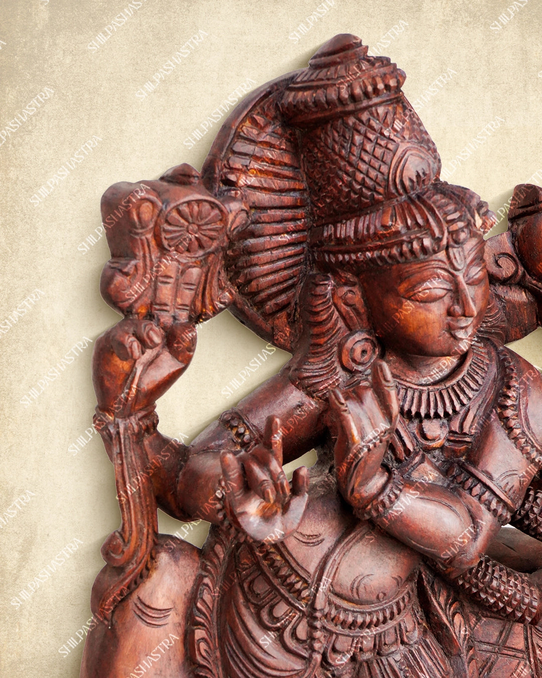 Venugopalan Handcrafted Wooden Idol