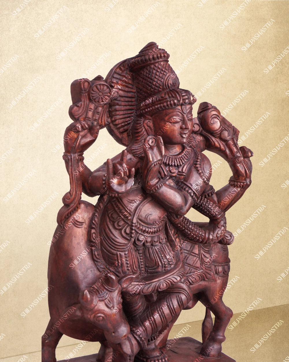 Venugopalan Handcrafted Wooden Idol